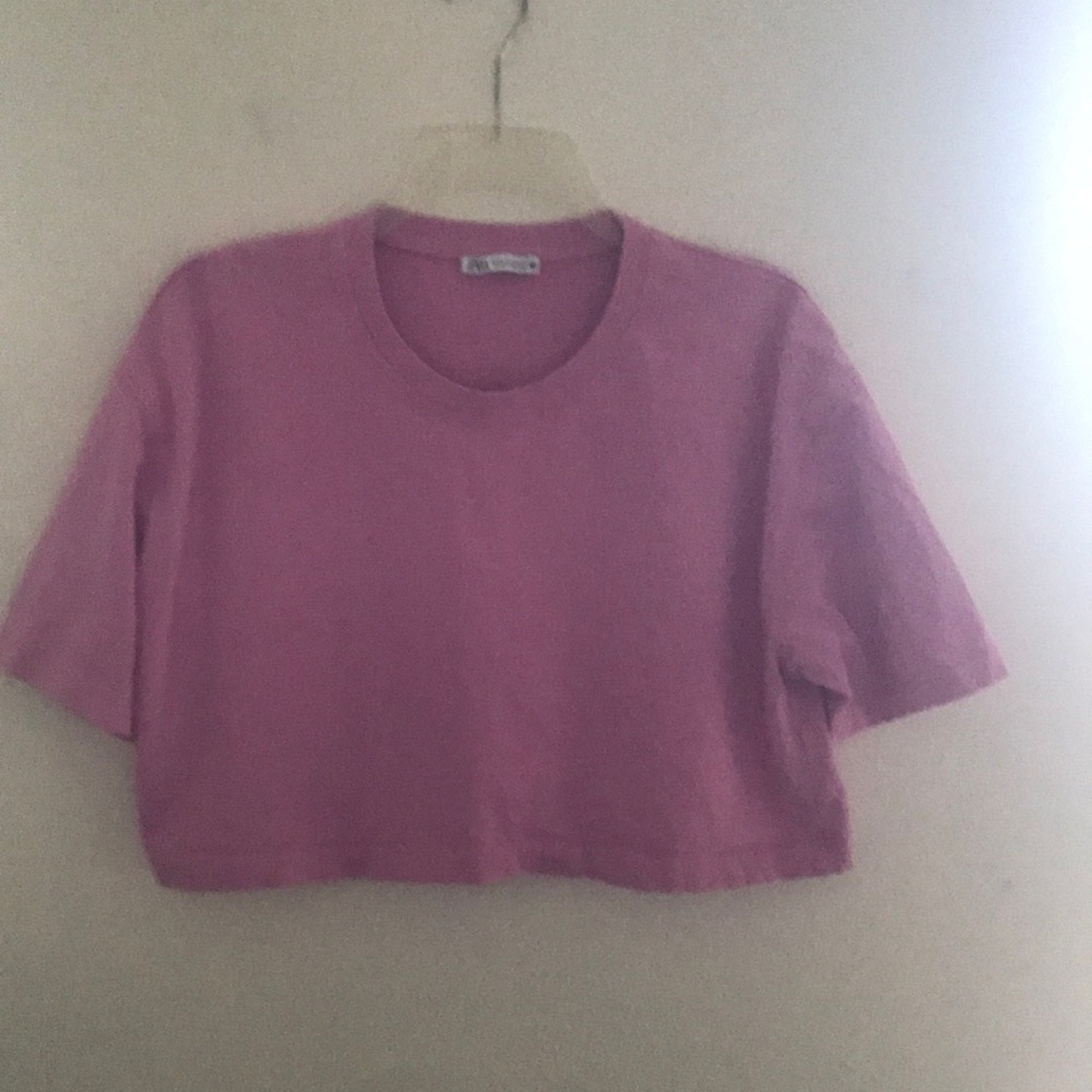 Zara Women’s Pink Crop Top